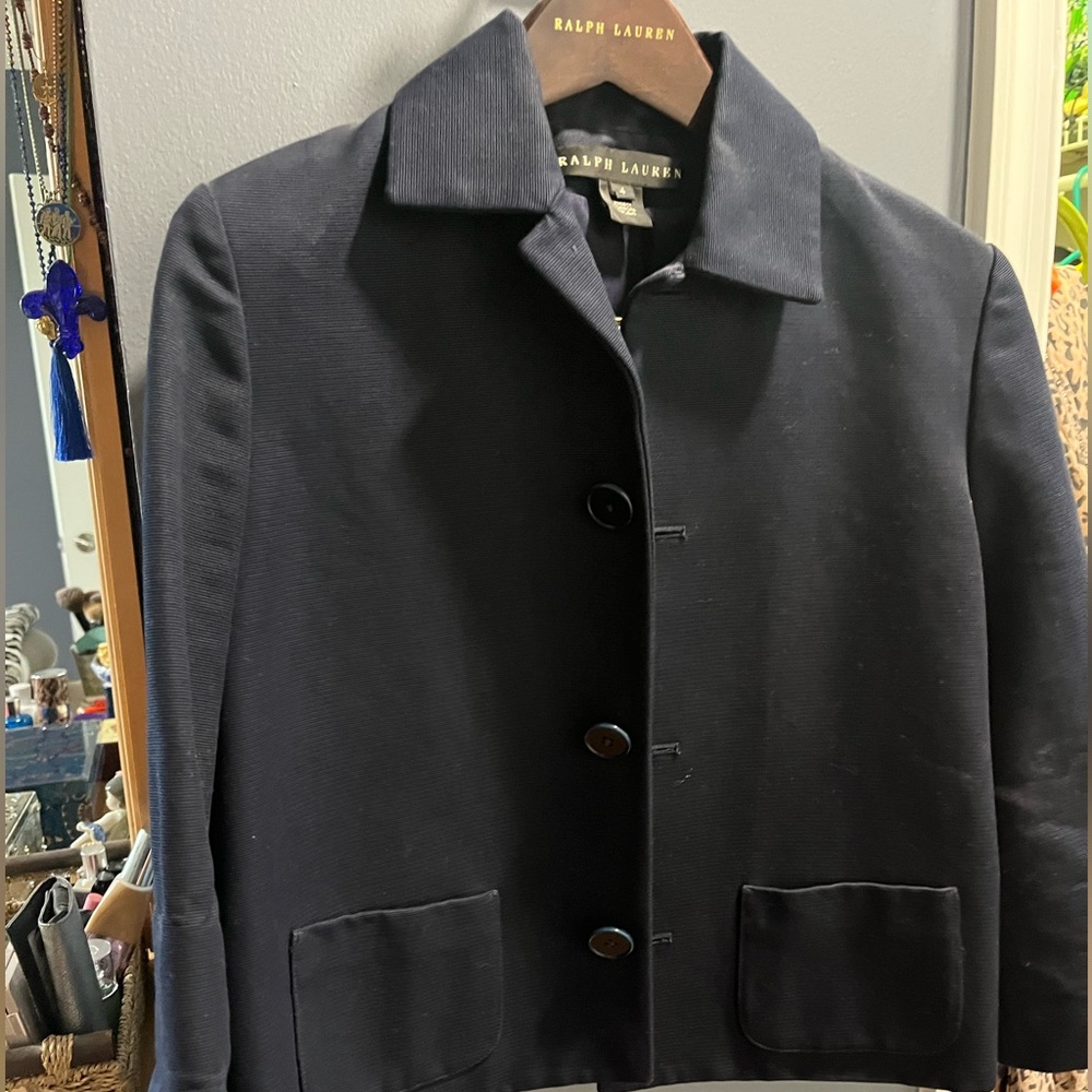 Ralph Lauren navy blazer